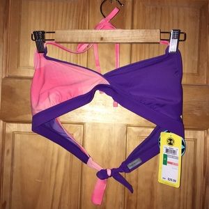 Under Armour Women’s Bikini  Purple and Pink Large